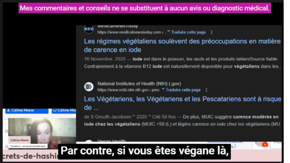 Les végans sont très souvent carencés en iode